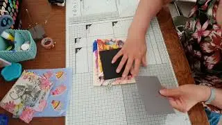 May journal flip and day 2 of icad  cards