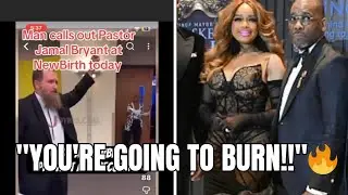 White Pastor Openly REBUKES Jamal Bryant at New Birth Church ‼️😳