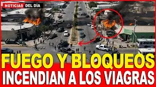 MICHOAC&Aacute;N bajo FUEGO: NARCOBLOQUEOS y veh&iacute;culos incendiados tras operativo contra VIAGRAS