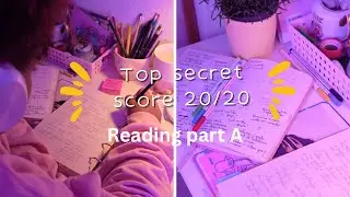 Top Secret of oet reading part A . 20/20 promised 🥰👍
