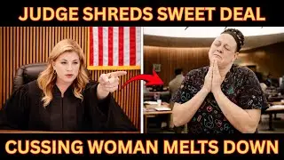 Courtroom Explosion: Woman&rsquo;s Cussing Costs Her a Sweet Plea Deal
