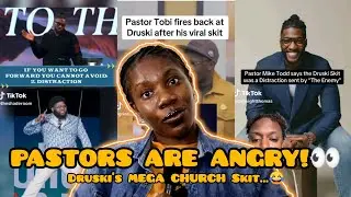 PASTOR's Reacts To DRUSKI's Viral SKIT and this got people talking, tiktok reacts