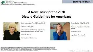 A New Focus for the 2020 Dietary Guidelines for Americans