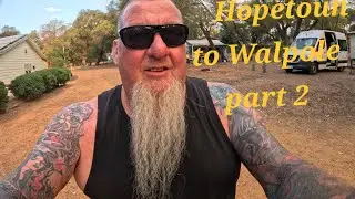 Harley Davidson Ultra Limited ride from Hopetoun to Walpole Western Australia