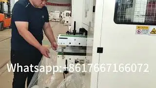 Automatic High Speed  Toilet Tissue Paper Roll V Fold Facial Hand Towel Cutting Machine