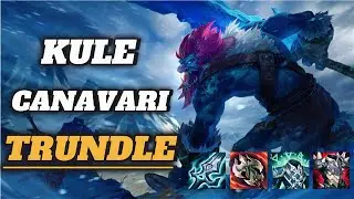 TRUNDLE VS OLAF - RAKİP JUNGLE GANK ATTIĞINA PİŞMAN OLDU...!