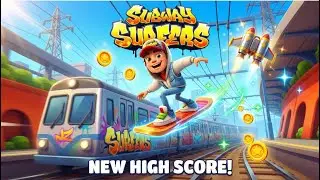 🚂 Subway Surfers LIVE Rail Escape 🏆 Coin Flow 🪙 🛹