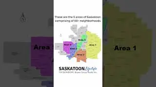 Areas of Saskatoon, Saskatchewan.