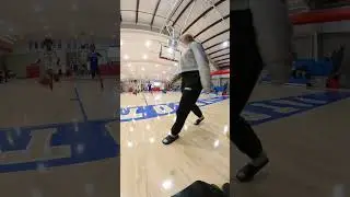 Almost got us both taken out 😂 #basketballvlog