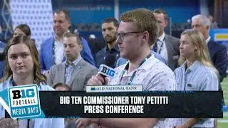 Commissioner Tony Petitti at 2024 Big Ten football media day
