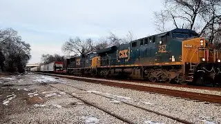 CSX Southbound General Manifest M521 Brentwood, TN 01/29/26