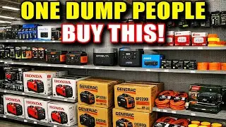 Only DUMB People Buy What Stores Push Before Power Outages Hit!