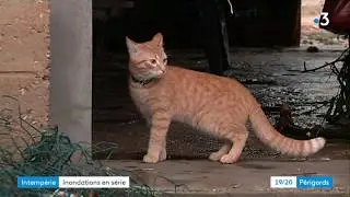 Les inondations en Dordogne