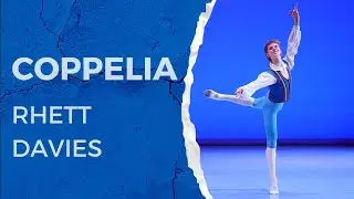Youth America Grand Prix 2023 Finals Junior Men Bronze Medalist Rhett Davies- Age 14 - Coppelia