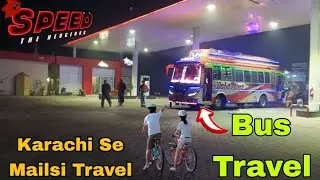 Bus Travel Vlog in Pakistan 🚍 | Karachi Punjab Adda Bus Stop | Baba Pahlwan