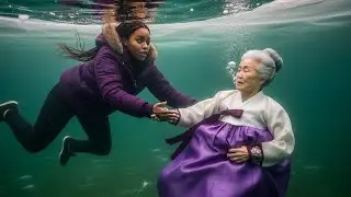 Black Woman Dove Into FREEZING Water to PULL OUT Korean Mafia Boss's Drowning Mother&mdash;He Made Her..