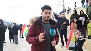 مەڵبەندێ زاخۆ یێ یەکگرتوو، و پەرلەمانتارێن کوردستانێ ل خرڤەبوونا پشتەڤانیا رۆژئاڤا بەژداربوون