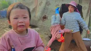 The girl went to pick fruit to sell to buy food for her mother
