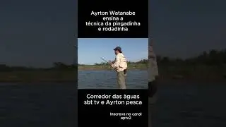 Corredor das &agrave;guas sbt tv e Ayrton pesca #fishing #sorts #pescaria #pesca #ayrtonpesca #pescador