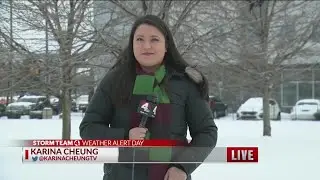 Winter Weather Update with Karina Cheung at 4 p.m.