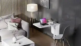 Die L&ouml;sung f&uuml;r kleine R&auml;ume: TopSwing Klapptisch-Beschlag