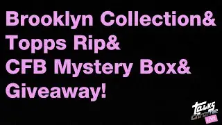 2022 Topps Brooklyn Collection HUGE RC /50!! Plus Topps Rip, CFB November Mystery Box, and more!!!