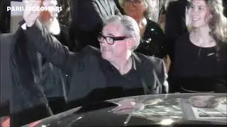 Sergi Lopez leaving the premiere of the movie 