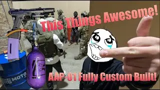 FULLY CUSTOM  BUILT *AAP-01* | Shooting Nuts and & Nuts being Shot [007 Airsoft]
