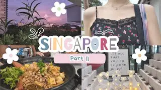Singapore 📍 | Food diaries | Attending my friend&rsquo;s wedding | Hanging out with family & friends 🌷
