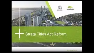Strata Titles Act Reform