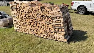 Splitting/Stacking Red Maple & Red Oak