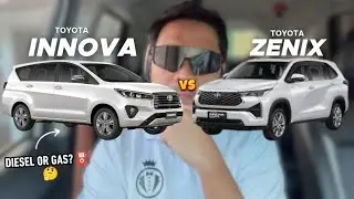 Toyota Innova DSL против Toyota Zenix HEV | Не совершайте ошибку!