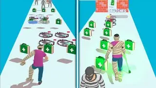Healthy Runner ⛑️🏥👩&zwj;⚕️ All Levels Gameplay Android,ios