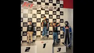 From Helmets to Podium 🏁 | K1 Speed Race Highlights | Krish & Arjun | #shorts