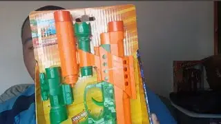 Распаковка нового игрушечного пистолета Beretta из серии Adventure Force!!!