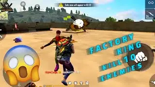 GARENA FREE FIRE KING OF FACTORY //FIRST FIGHT 10 /BY ABHI GAMING...
