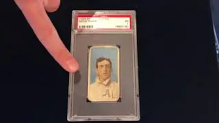 1909 Эдди Планк T206, PSA 1. (Philly Athletics), серия 28