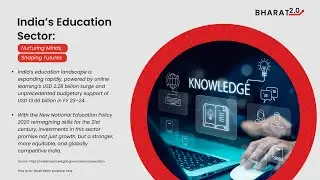 Bharat 2.0 - India&rsquo;s Education Revolution: From Chalkboards to Smartboards | Edtech Growth | NIMF