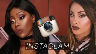 GRWM: LA CINDINA INSTAGRAM LOOK ON DARK SKIN + NUOVE VELVET INK SWATCHES SU PELLE SCURA #INSTAGLAM