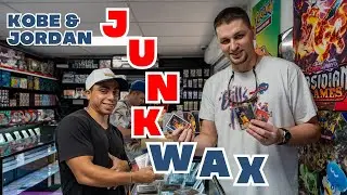 We Found WHAT in This Junk Wax Lot?! Jordan & Kobe Hunt 💎