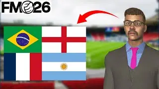 Как управлять национальной сборной в Football Manager 26