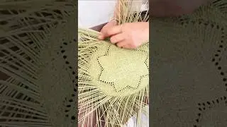intangible cultural heritage skills hidden in the mountains #Fan # Fan #Grass Fan#bamboo#crafts