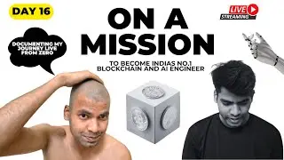 🟢Day 16 LIVE | Blockchain Developer & AI Engineer Journey  From Zero #python #blockchain