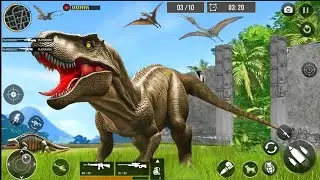 Wild Dinosaur Hunting: Fps Game Android Gameplay