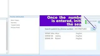 GP Digital Phone System   Horizon Contact   Searching for Patient Details