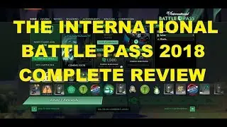 Dota 2: The International 2018 Battle Pass (Compendium) Complete Review