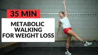 35 MIN METABOLIC WALKING WORKOUT FOR WEIGHT LOSS- No Repeats | Walk at Home | Fat Burning