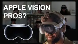 Using Apple Vision Pro: Zoom Meeting w/ Persona