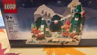 Building Lego set 40564, Winter Elves Scene