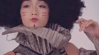 Fashion movie cinematic backstage of photo shoot